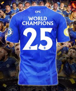Chelsea FC Fifa Club World Tour Champions 2025 Limited T Shirt 3