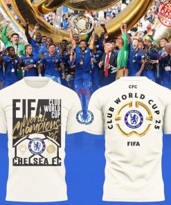 Chelsea FC Fifa Club World Tour Champions 2025 Limited T-Shirt