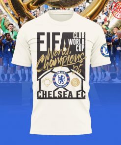 Chelsea FC Fifa Club World Tour Champions 2025 Limited T Shirt 5