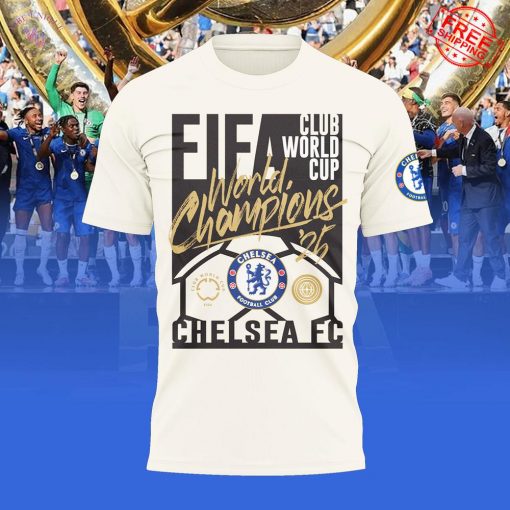 Chelsea FC Fifa Club World Tour Champions 2025 Limited T-Shirt