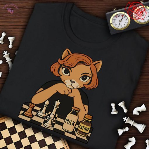 Chess Master Cat Parody Limited T-Shirt