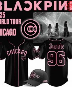Chicago Cubs x Blackpink 2025 World Tour Personalized Limited Baseball Jersey