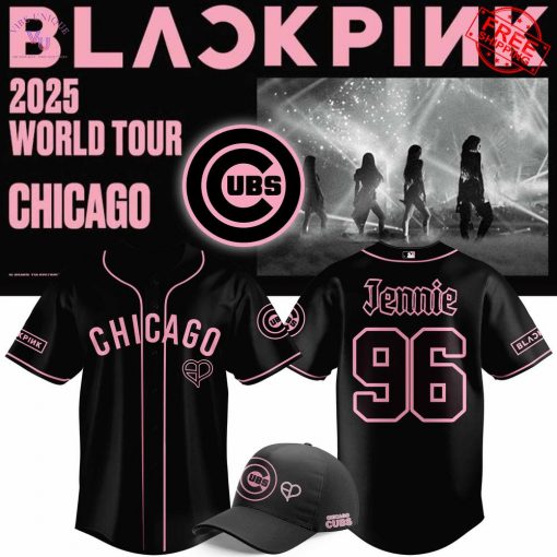 Chicago Cubs x Blackpink 2025 World Tour Personalized Limited Baseball Jersey