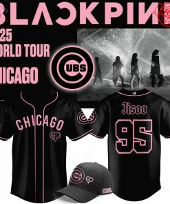 Chicago Cubs x Blackpink 2025 World Tour Personalized Limited Baseball Jersey