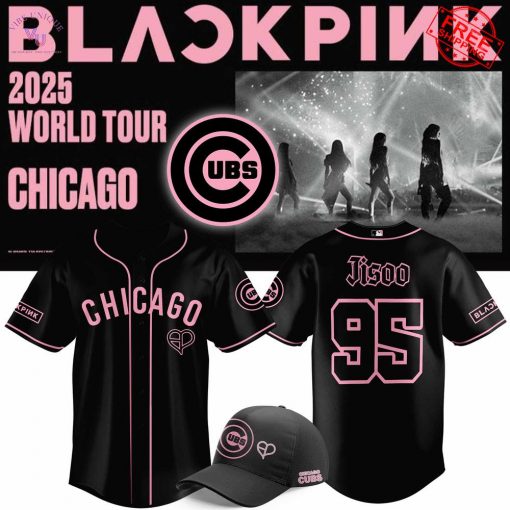 Chicago Cubs x Blackpink 2025 World Tour Personalized Limited Baseball Jersey