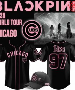 Chicago Cubs x Blackpink 2025 World Tour Personalized Limited Baseball Jersey 3