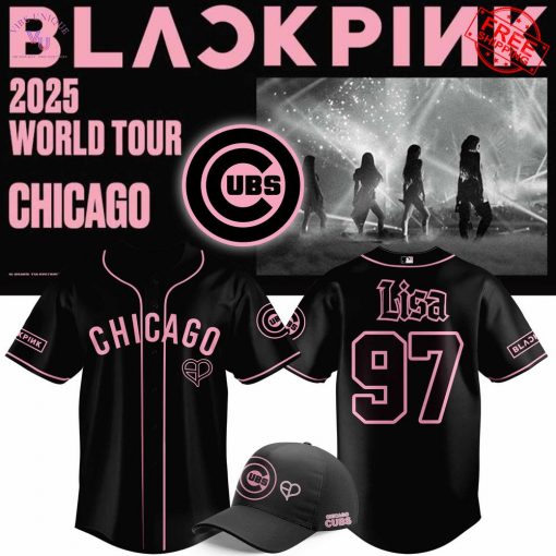 Chicago Cubs x Blackpink 2025 World Tour Personalized Limited Baseball Jersey