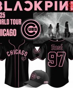 Chicago Cubs x Blackpink 2025 World Tour Personalized Limited Baseball Jersey 4