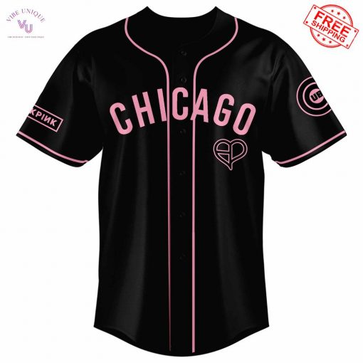 Chicago Cubs x Blackpink 2025 World Tour Personalized Limited Baseball Jersey