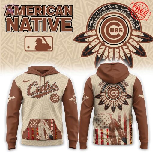 Chicago Cubs x Native American Heritage Special Hoodie 2025