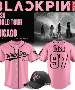 Chicago White Sox x Blackpink 2025 World Tour Personalized Limited Baseball Jersey