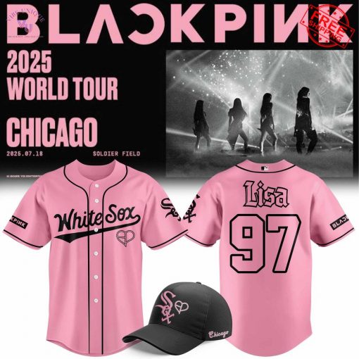 Chicago White Sox x Blackpink 2025 World Tour Personalized Limited Baseball Jersey