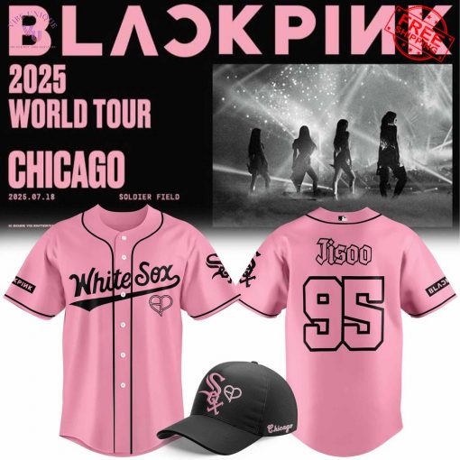 Chicago White Sox x Blackpink 2025 World Tour Personalized Limited Baseball Jersey