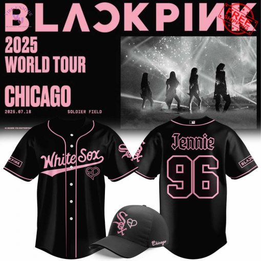 Chicago White Sox x Blackpink 2025 World Tour Personalized Limited Baseball Jersey
