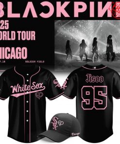 Chicago White Sox x Blackpink 2025 World Tour Personalized Limited Baseball Jersey 6