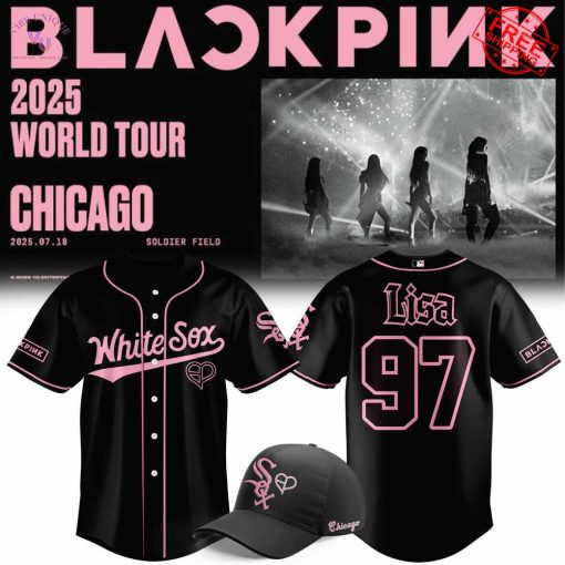 Chicago White Sox x Blackpink 2025 World Tour Personalized Limited Baseball Jersey