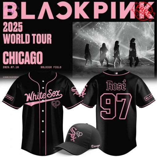 Chicago White Sox x Blackpink 2025 World Tour Personalized Limited Baseball Jersey