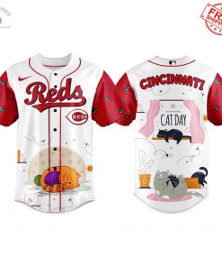 Cincinnati Reds x International Cat Day 2025 Limited Baseball Jersey