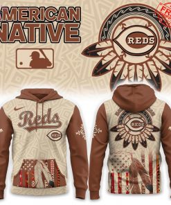 Cincinnati Reds x Native American Heritage Special Hoodie 2025