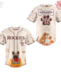 Colorado Rockies International Dog Day 2025 Limited Baseball Jersey
