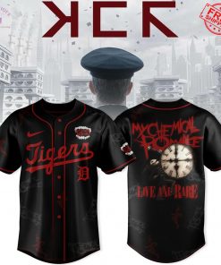 Detroit Tigers x My Chemical Romance Long Live The Black Parade Tour 2025 Limited Baseball Jersey