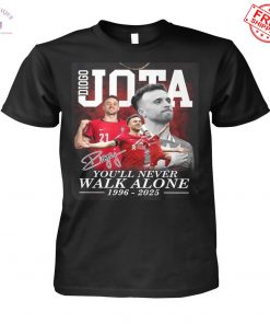 Diogo Jota 1996 – 2025 You Will Never Walk Alone Limited T-Shirt