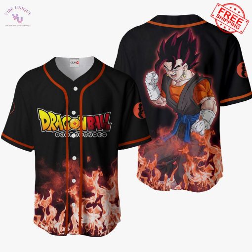 Dragon Ball Anime Vegito Super Saiyan 2025 Limited Baseball Jersey
