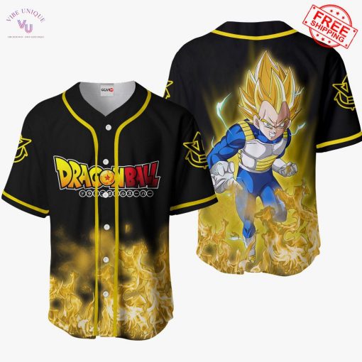 Dragon Ball Vegeta Super Saiyan 2025 Limited Baseball Jersey