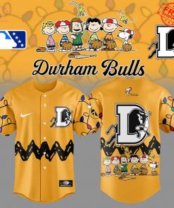 Durham Bulls x Peanuts 2025 Limited Baseball Jersey