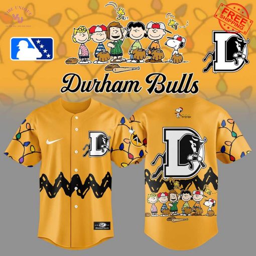 Durham Bulls x Peanuts 2025 Limited Baseball Jersey