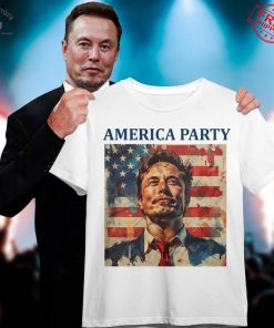 Elon Musk America Party Future Vision 2025 Limited T-Shirt