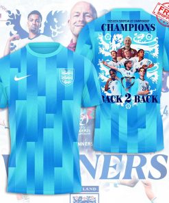 England National Football U21 UEFA Champions 2025 Limited Shirt Collection
