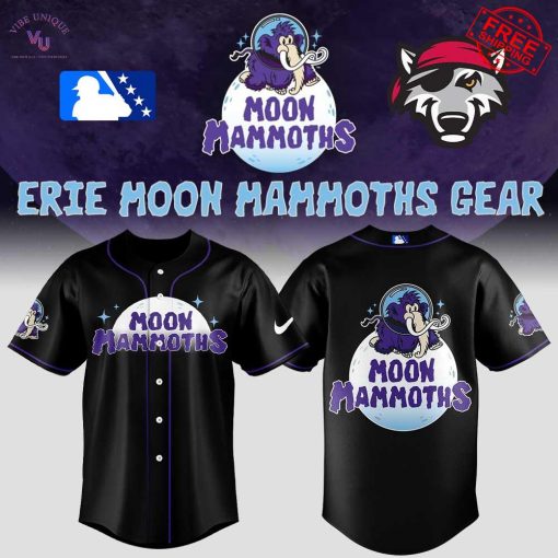 Erie Moon Mammoths Uniform Limited Baseball Jersey
