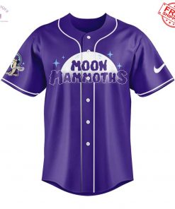 Erie Moon Mammoths Uniform Limited Baseball Jersey 5