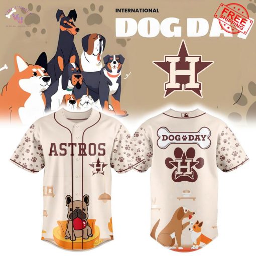 Houston Astros International Dog Day 2025 Limited Baseball Jersey