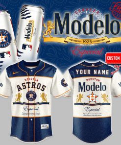 Houston Astros x Modelo 2025 Personalized Limited Baseball Jersey
