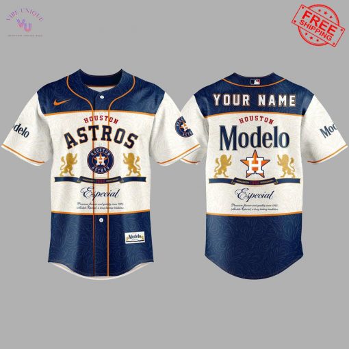Houston Astros x Modelo 2025 Personalized Limited Baseball Jersey