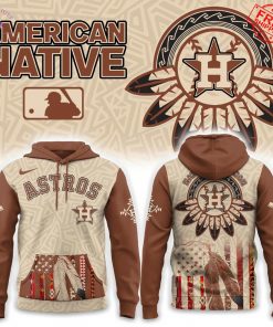 Houston Astros x Native American Heritage Special Hoodie 2025