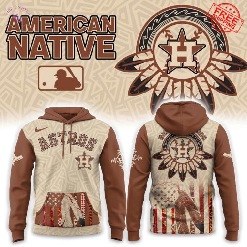 Houston Astros x Native American Heritage Special Hoodie 2025
