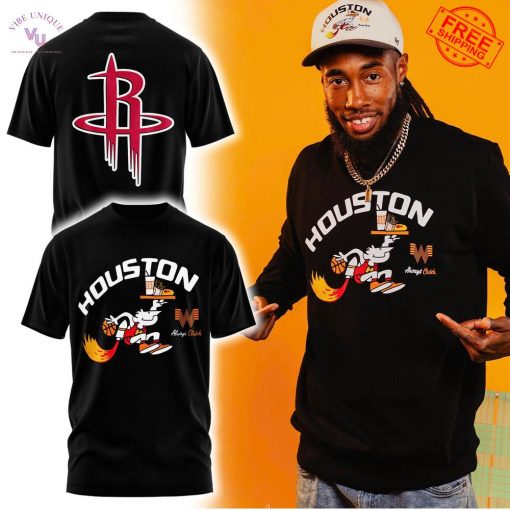 Houston Rockets x Whataburger 2025 Limited Shirt Collection