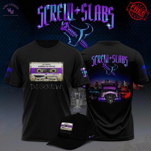 Houston Texans DJ Screw Honor All-Time Limited Shirt Collection