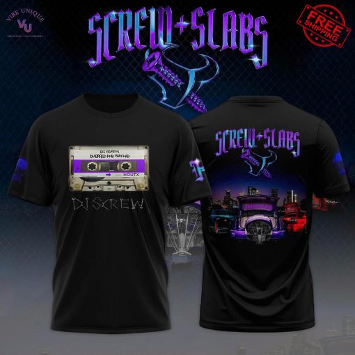 Houston Texans DJ Screw Honor All-Time Limited Shirt Collection