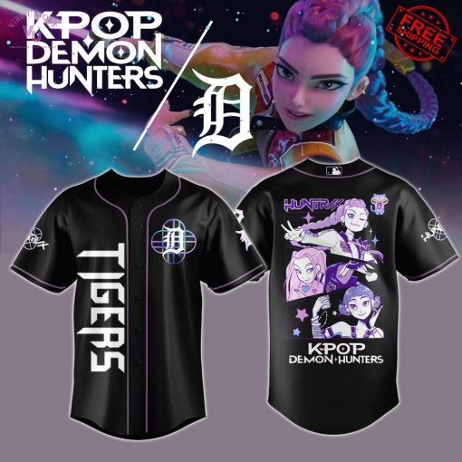 Huntrx Kpop Demon Hunters 2025 x MLB All Team Limited Baseball Jersey