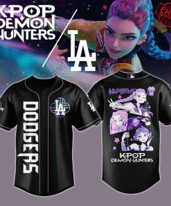 Huntrx Kpop Demon Hunters 2025 x MLB All Team Limited Baseball Jersey 4