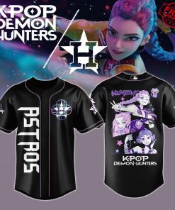 Huntrx Kpop Demon Hunters 2025 x MLB All Team Limited Baseball Jersey 5