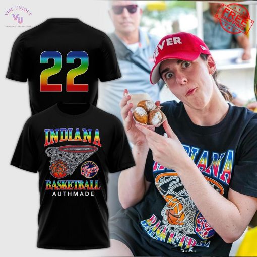Indiana Fever Caitlin Clark Basketball Authmade 2025 Limited T-Shirt