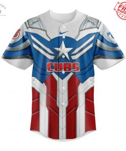 Iowa Cubs x Marvel Captain America 2025 Limited Baseball Jersey