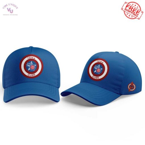 Iowa Cubs x Marvel Captain America 2025 Limited Baseball Jersey