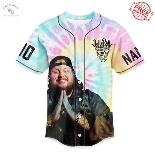 Jelly Roll I Am Not Okay The Beautifully Broken World Tour 2025 Limited Baseball Jersey