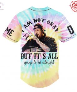 Jelly Roll I Am Not Okay The Beautifully Broken World Tour 2025 Limited Baseball Jersey